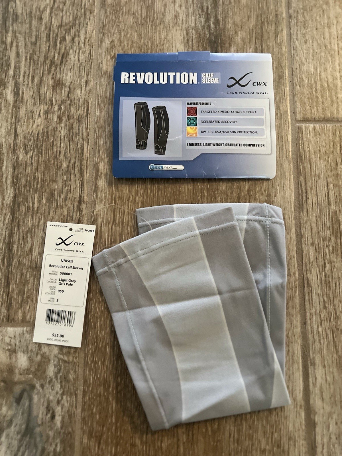 X CW-X Revolution Compression Calve Sleeves – NWT