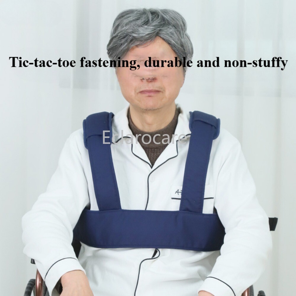 Wheelchair Anti-tilt Restraint Belt Safety Restraints Immobilization Breathable