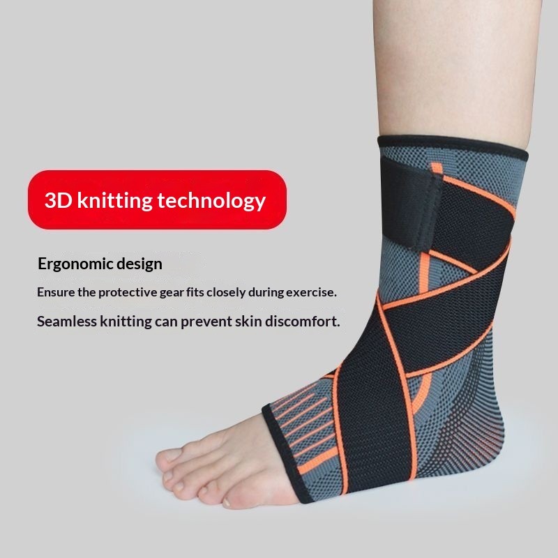 Thin Ankle Brace To Prevent Sprains And Stabilize After A Twist Or Injury