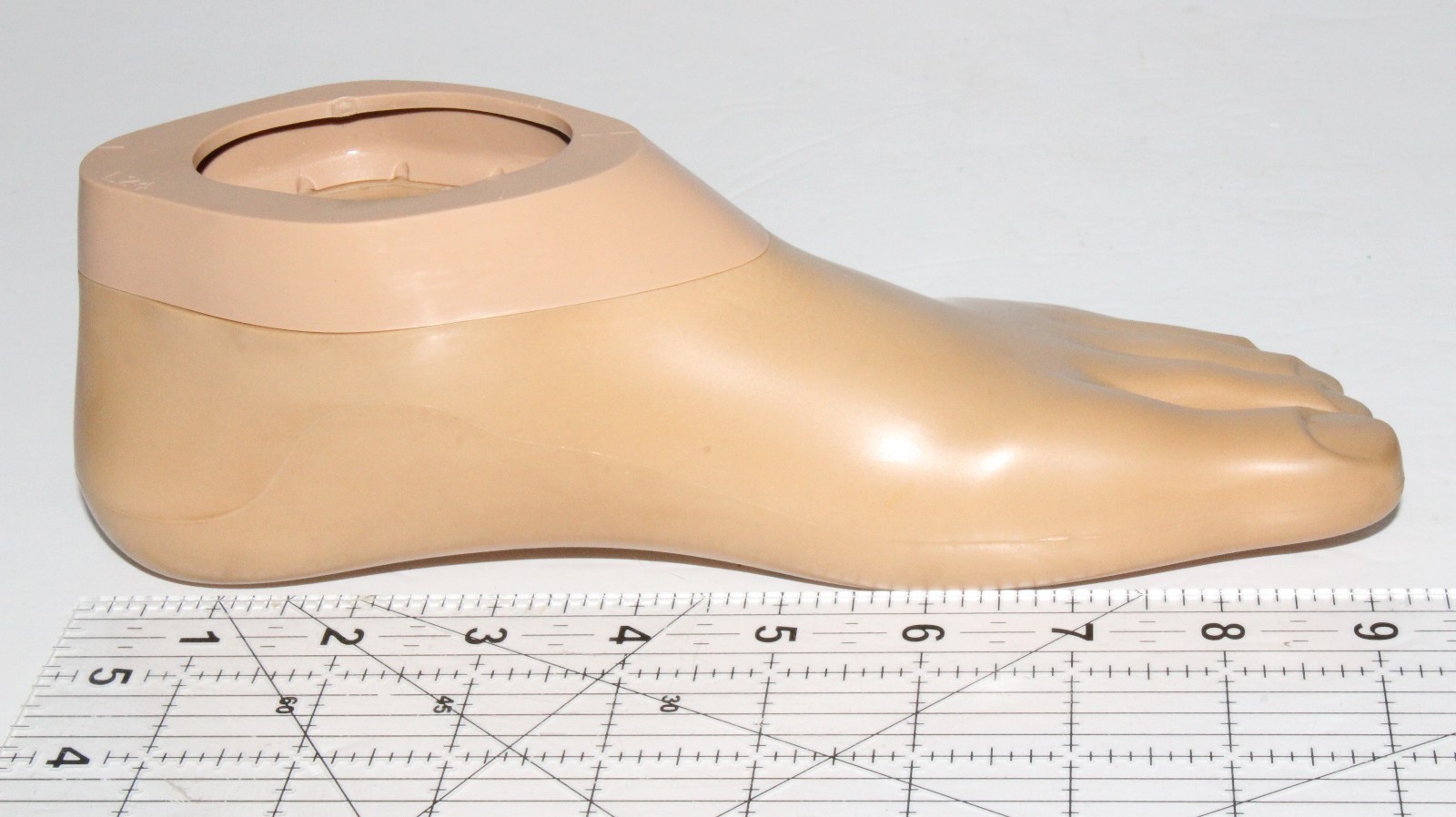 Ottobock Terion K2 Prosthetic Split Toe Foot Shell 2C12-L24/4N~ Sz 24 LEFT Beige