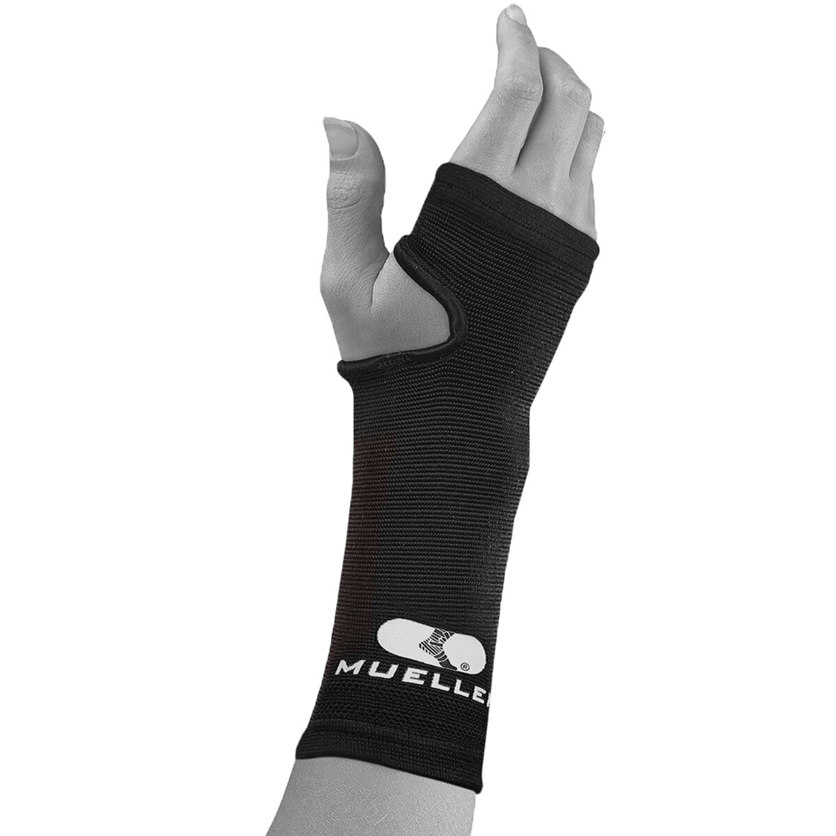 Mueller Elastic Wrist Support Brace – Regular – Black