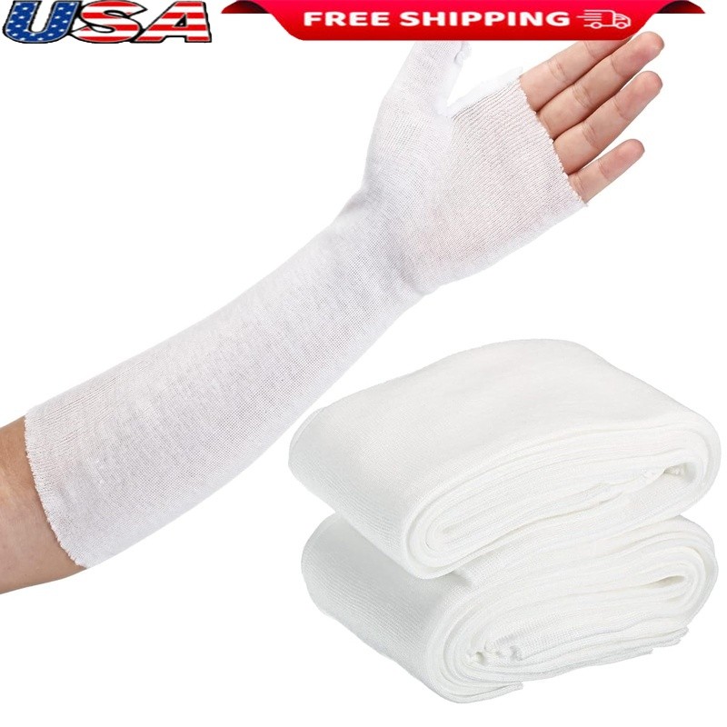 Elastic Arm Cast Stockinette 20 Pieces Thumb Spica Wrist Covers Reusable Soft US
