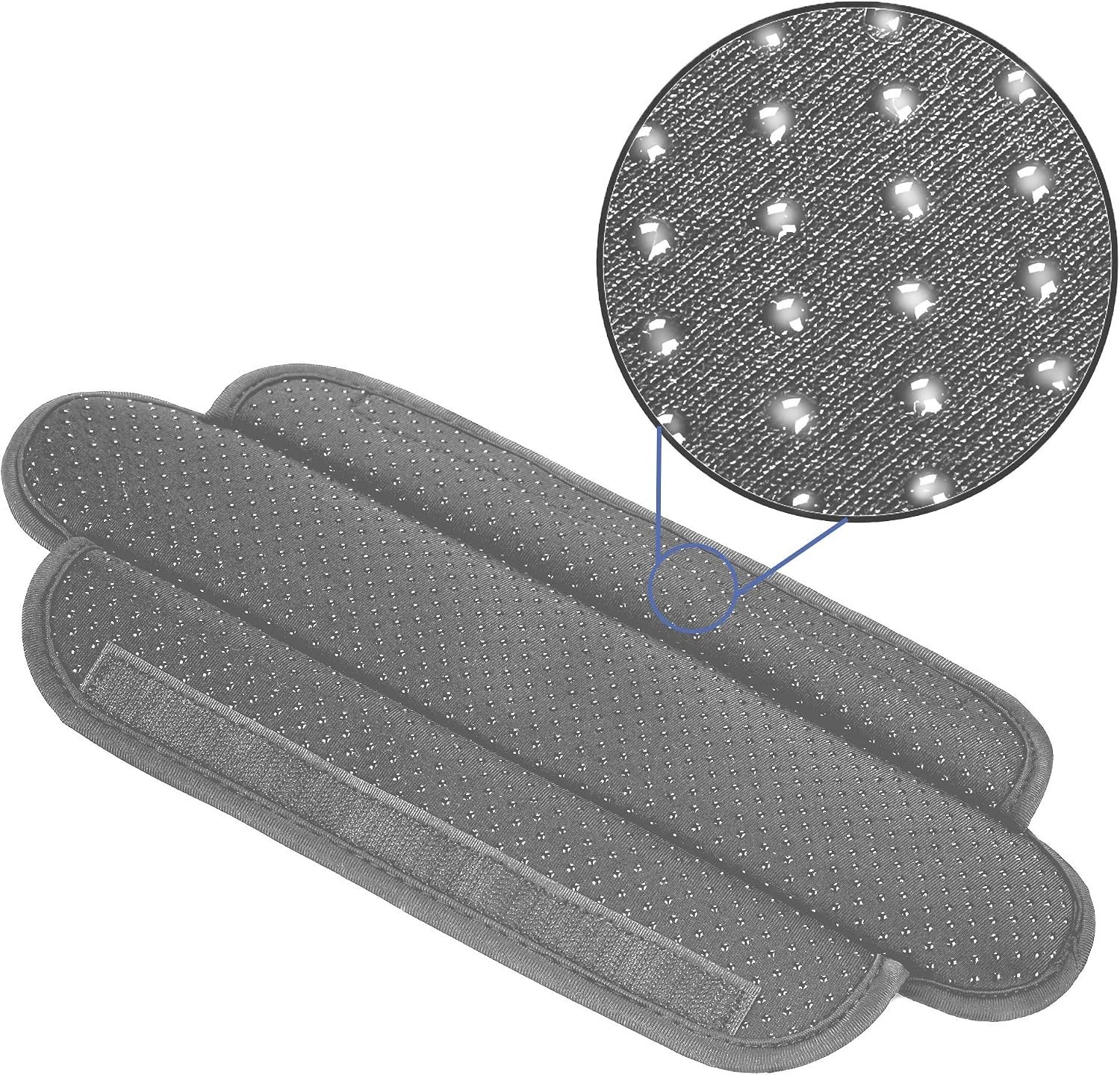 Durable Moisture-Wicking Shoulder Pad for Bags – Stylish Gray Cushion Support