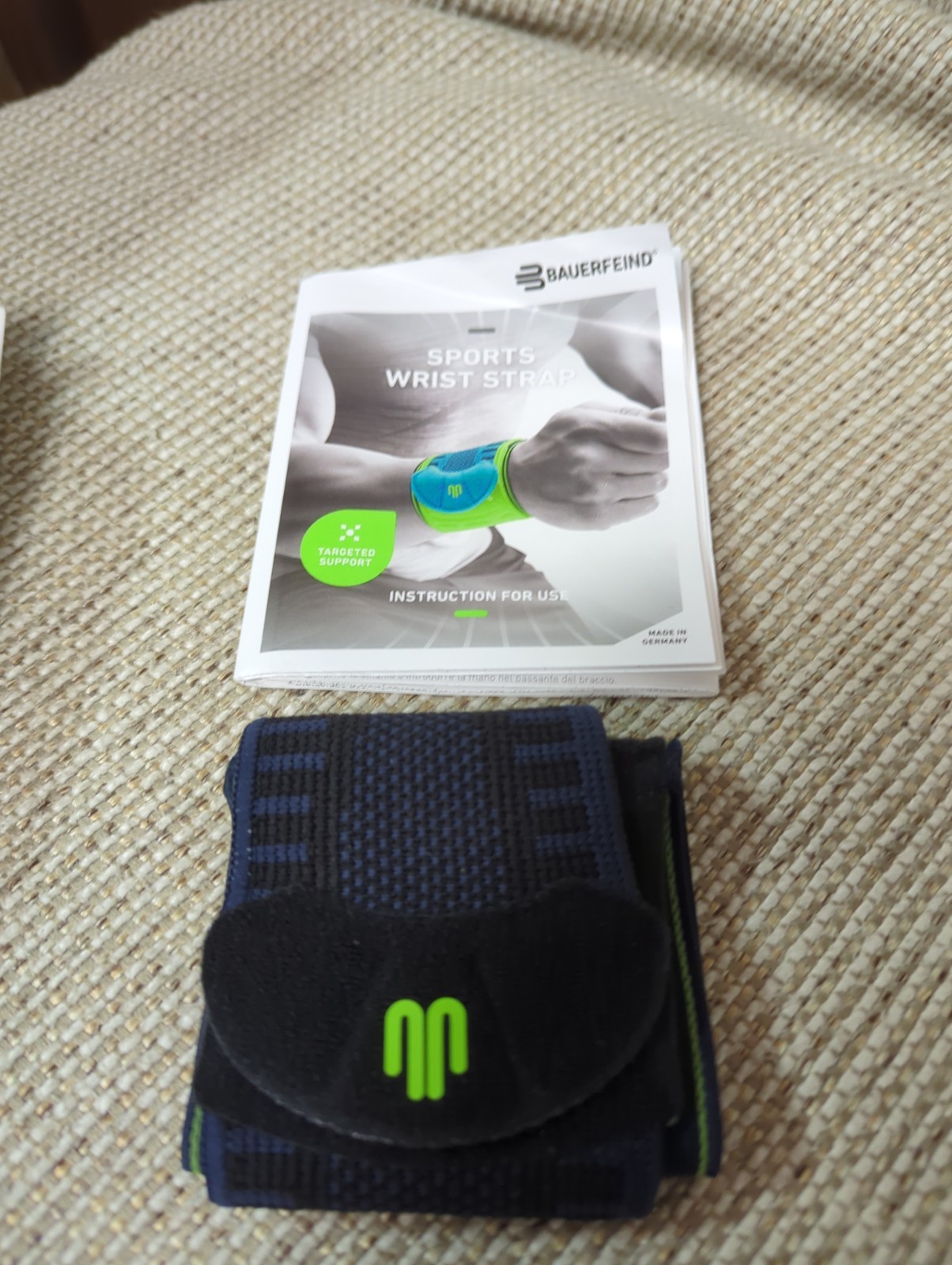 Bauerfeind Sports Wrist Strap – German Engineered. L/XL. READ!!
