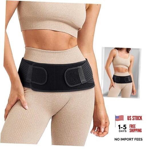 Back Brace for Lower Back Pain Women, Sacroiliac Hip Belt, Si Joint Belt Small