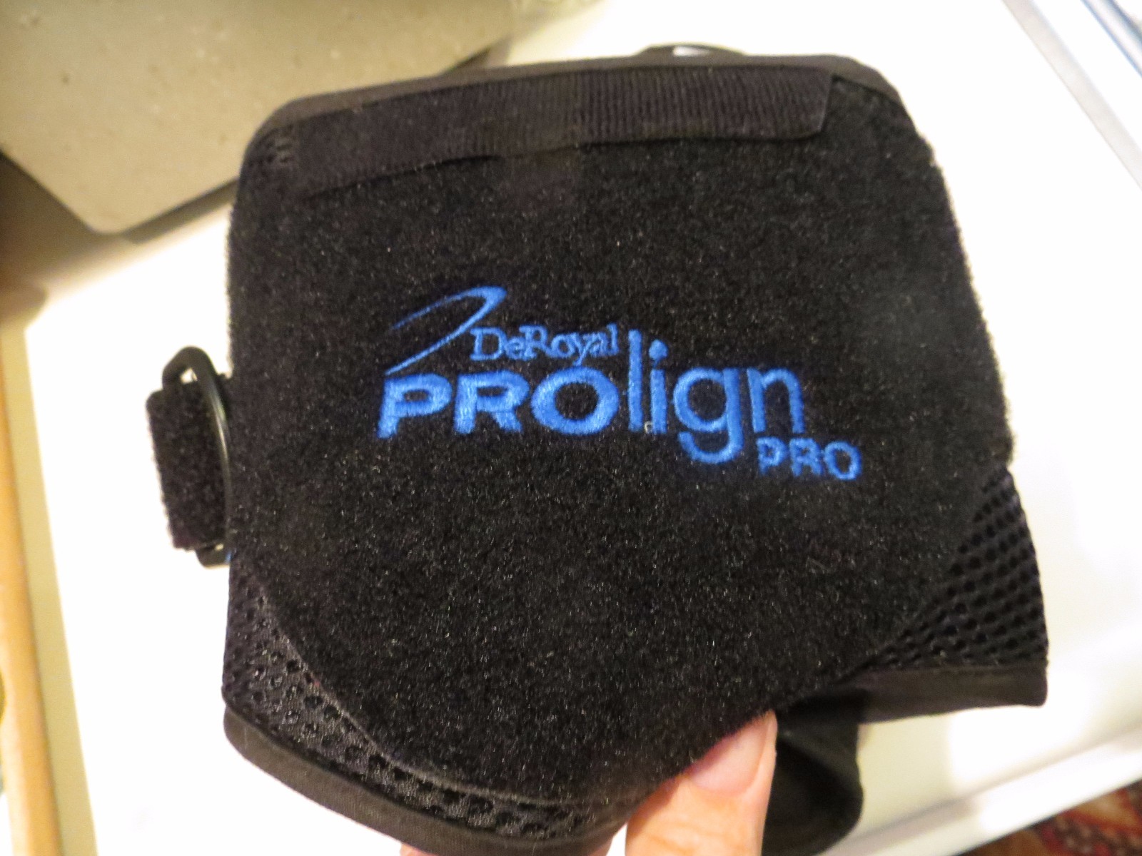 DeRoyal Prolign Pro Back Brace Lumbar Support Adjustable Size Small