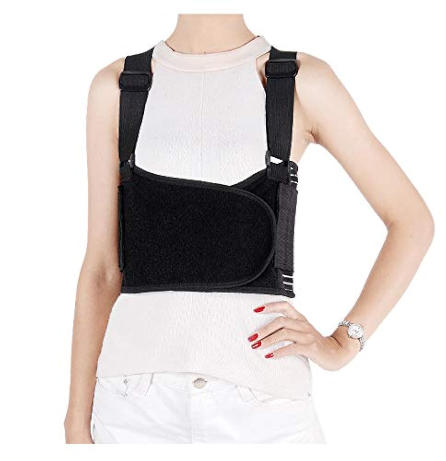 Rib and Chest Support Brace for Broken Sore Bruised Ribs XL/XXL Size