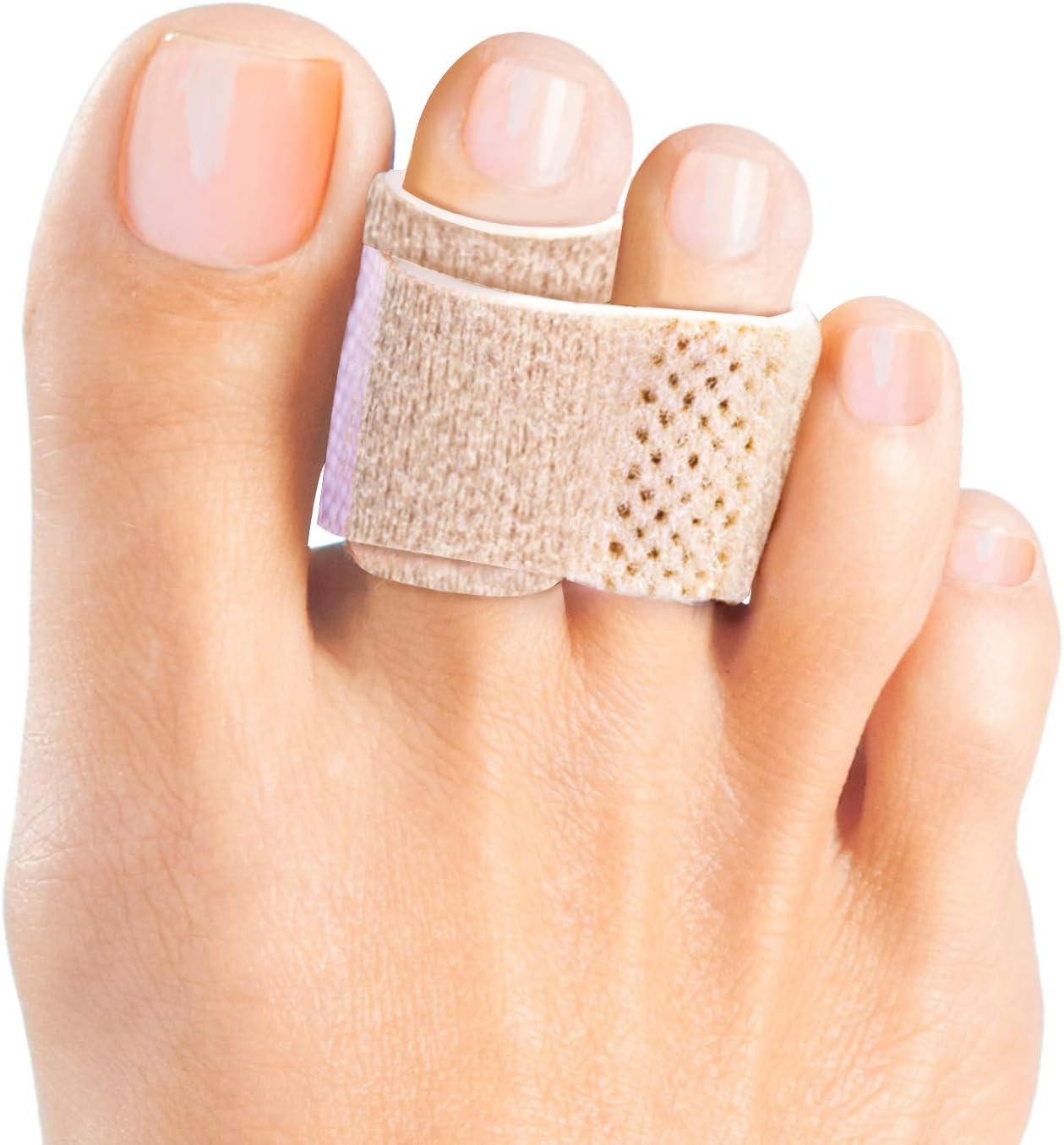 Welnove 6Pcs Hammer Toe Straightener, Splints, 6 Count (Pack of 1)