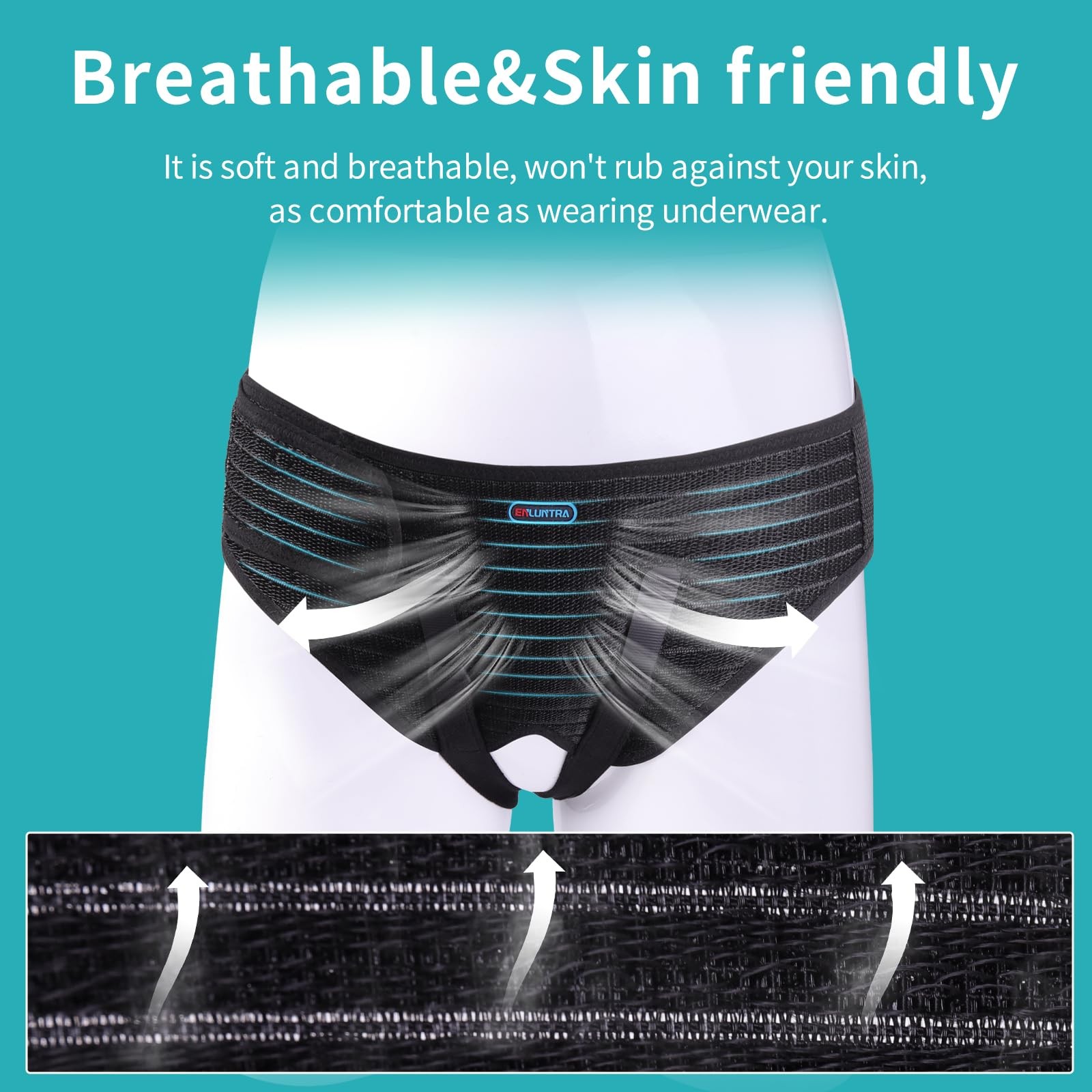 Hernia Belts for Men Adjustable Inguinal Hernia Support Belt for Men & Women
