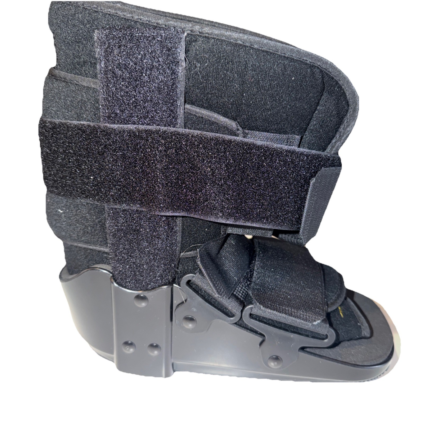 Ankle Fracture Boot Walk Cast Medical Non Air Walking Black Small Adjustable
