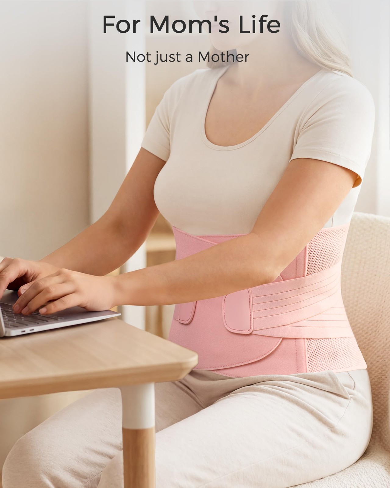 Postpartum Belly Band Wrap for Women,Abdominal Binder Post Surgery,C Section Bel