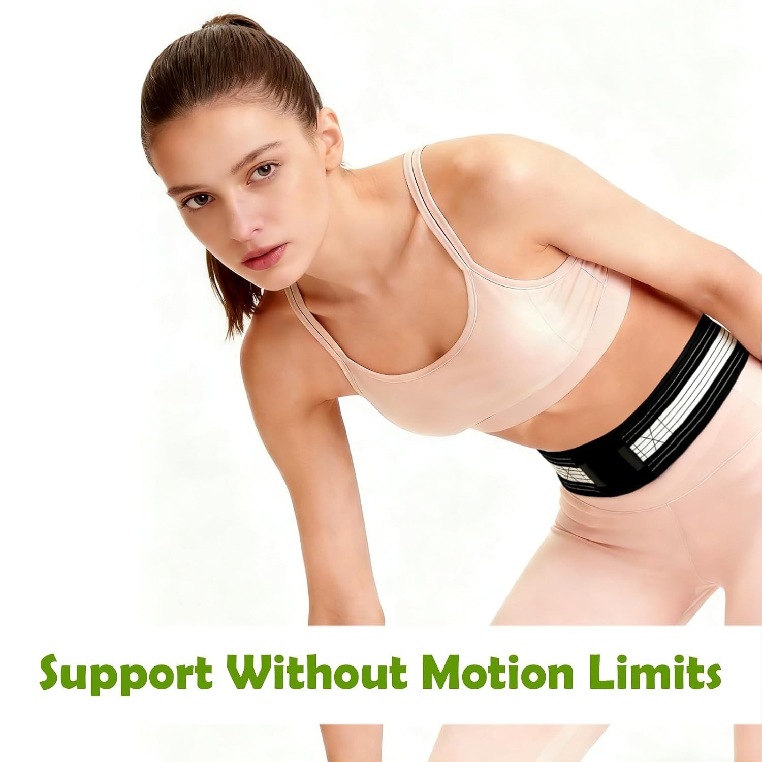 Lightweight Back Brace for Women Men, Pain Relieving Narrow Lumbar Support | …
