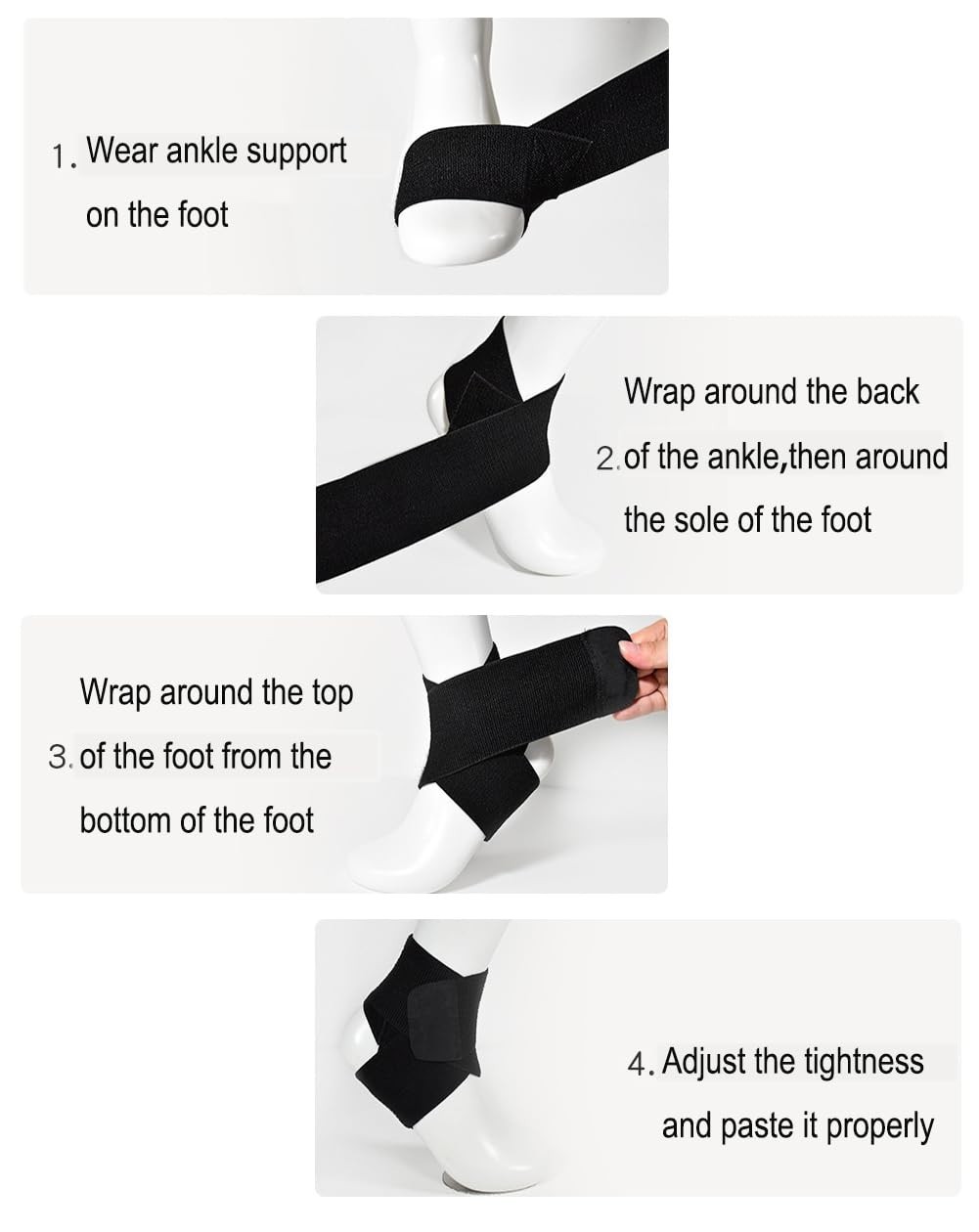 Plantar Fasciitis Night Splint Adjustable Foot Drop Ankle Brace Support Toe Pain
