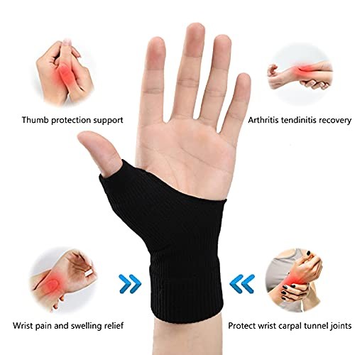 Wrist Thumb Compression Support Gloves for Hand Pain
