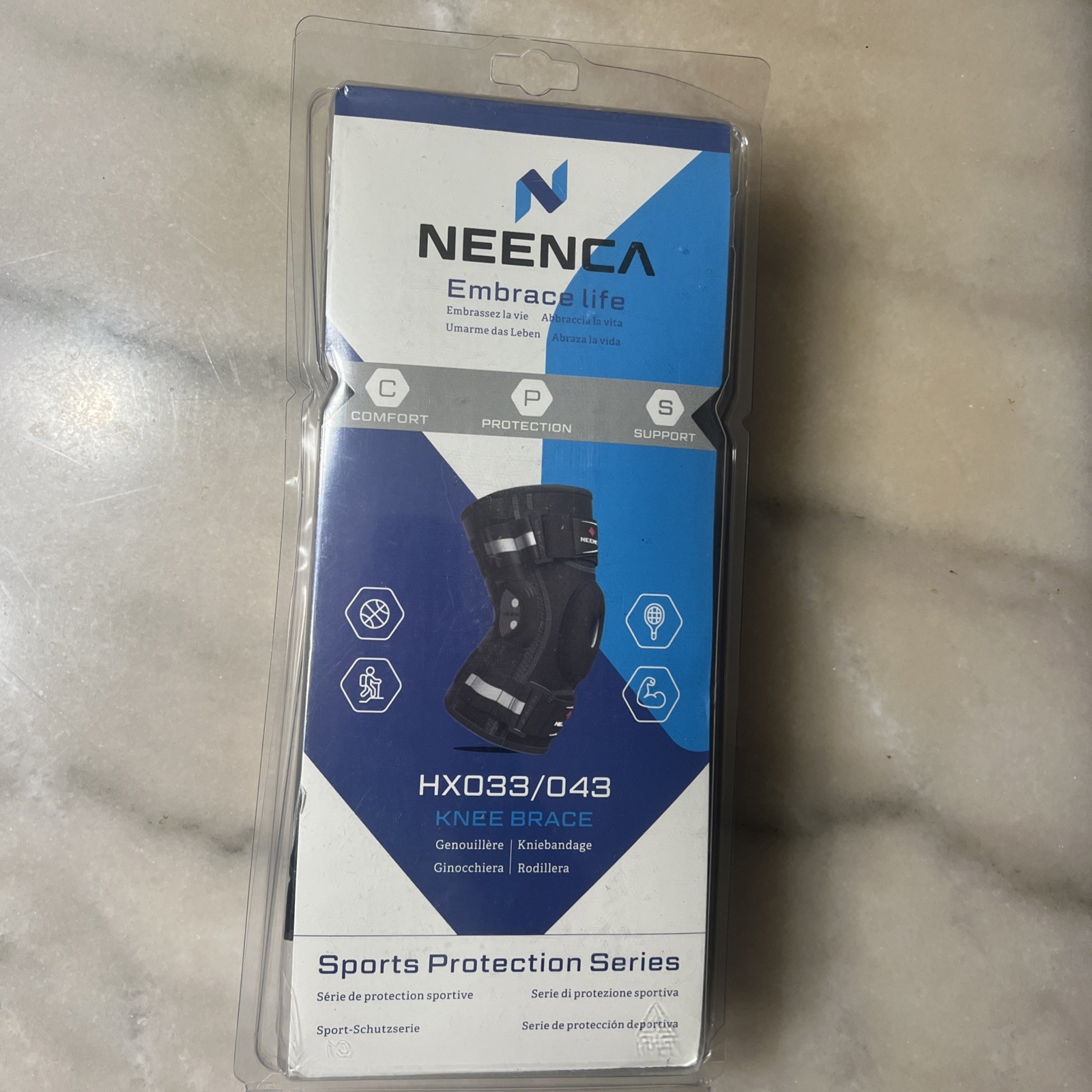 NEENCA Professional Knee Brace Hinged Knee Support HX033/043 XL 2XL
