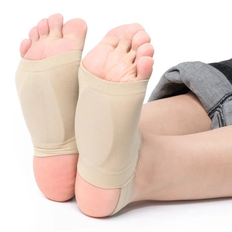2x Foot Insole Pain Relief Plantar Fasciitis Gel Pads Arch Support Shoes Insert