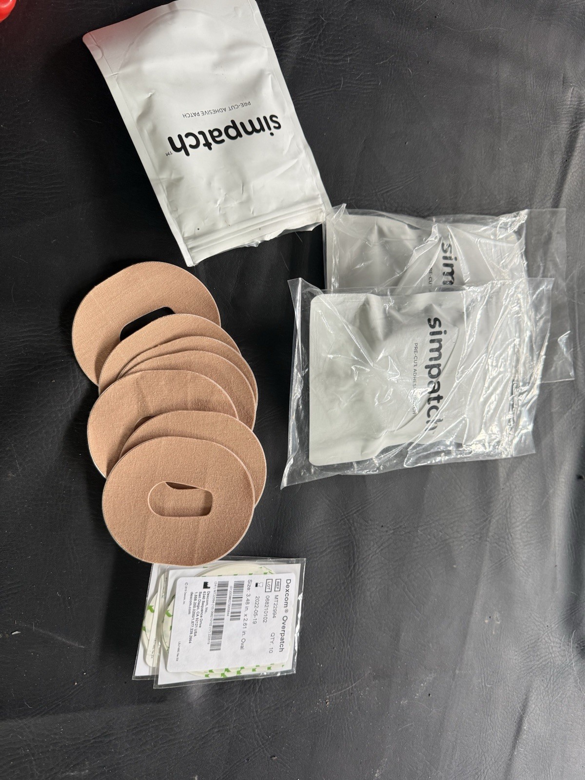 Adhesive Patch for Dexcom G6 (2 New Packs/1 Opened Package) Waterproof Adhesive