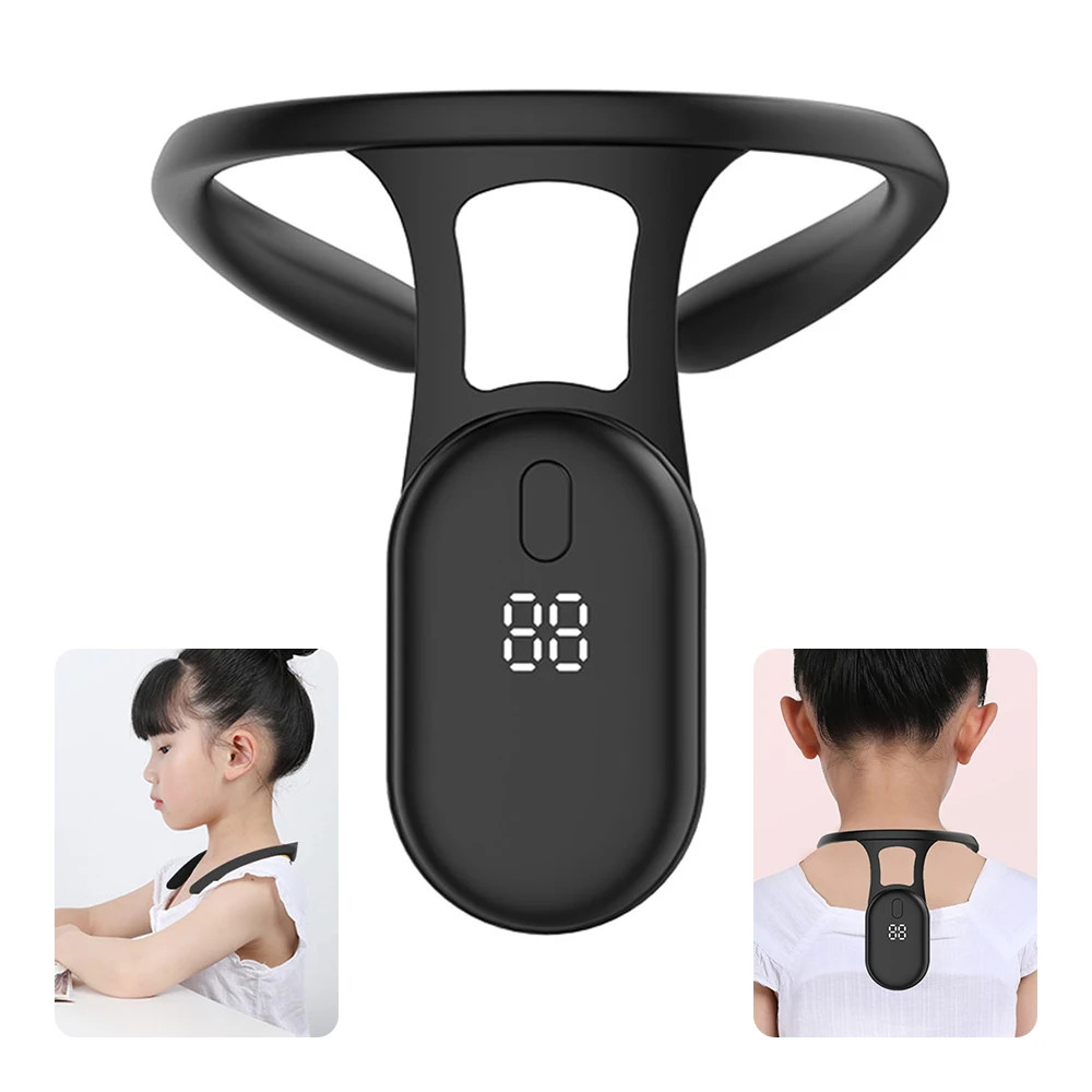 Smart Posture Reminder Device Vibration Alert Back Support Wearable Anti-Slouch