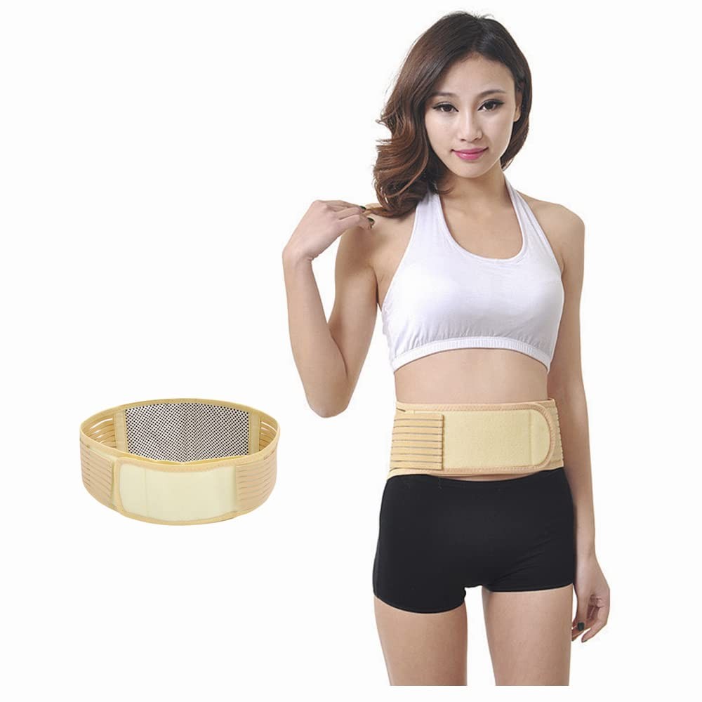 Men Back Brace Breathable Waist Lumbar Lower Back Belt Waist Compression with…