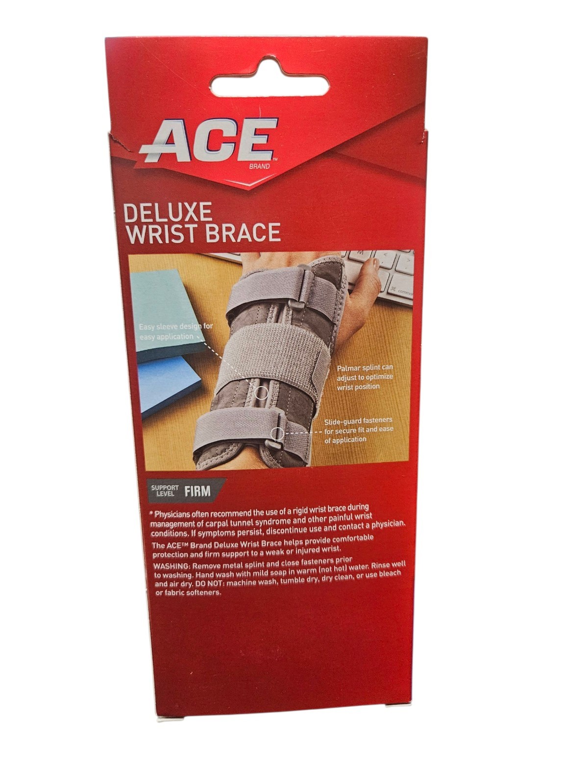 Ace Deluxe Wrist Stabilizer Left 1 Each By Ace