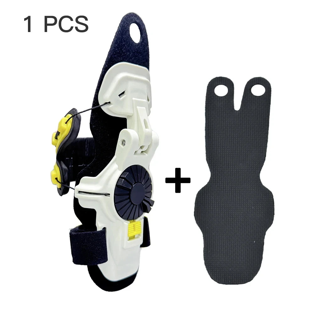 Motorcycle wrist guard X8 wrist support white acid yellow M/L motorcycle protec