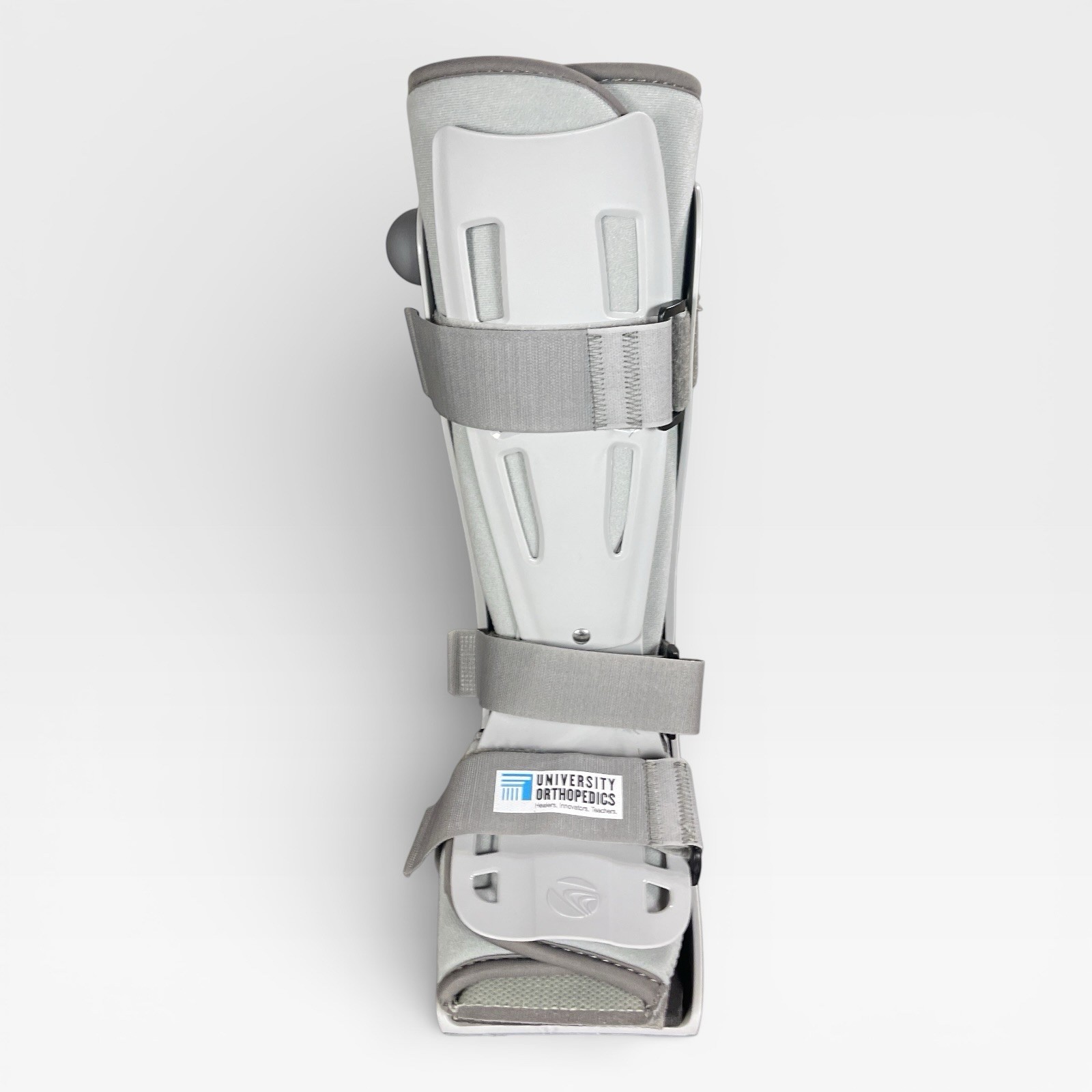 BREG Genesis Tall Walking Walker CAM Boot Gray w/Pump NEVER WORN NEW Sz Medium