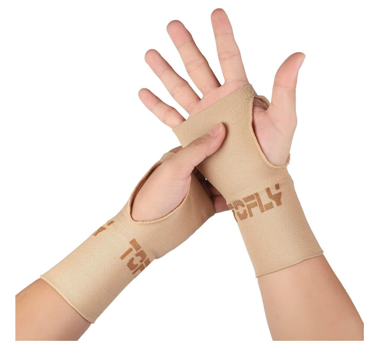 Tofly – Wrist Support Sleeves Joint Pain Tendonitis Compression Sprain Relief XL