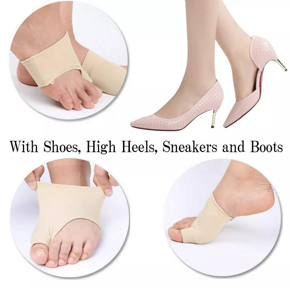 2PCS Bunion Corrector and Bunion Relief Sleeve Gel Pad Bunion Relief Splint USA