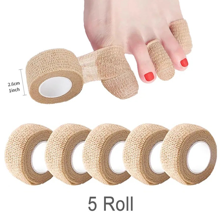 Toe Protector Bandage Heels Heel Anti-wear Adherent Tape Cohesive Toe Finger