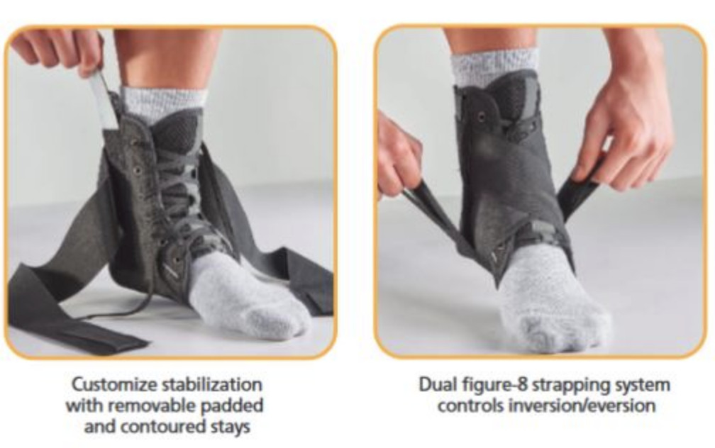 Corflex Marathon Active Lace Up Ankle Stabilizer