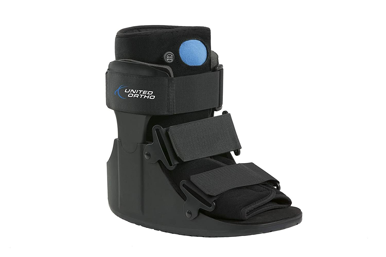 United Ortho SHORT Air Cam Walker Fracture Boot XSMALL Black USA14111