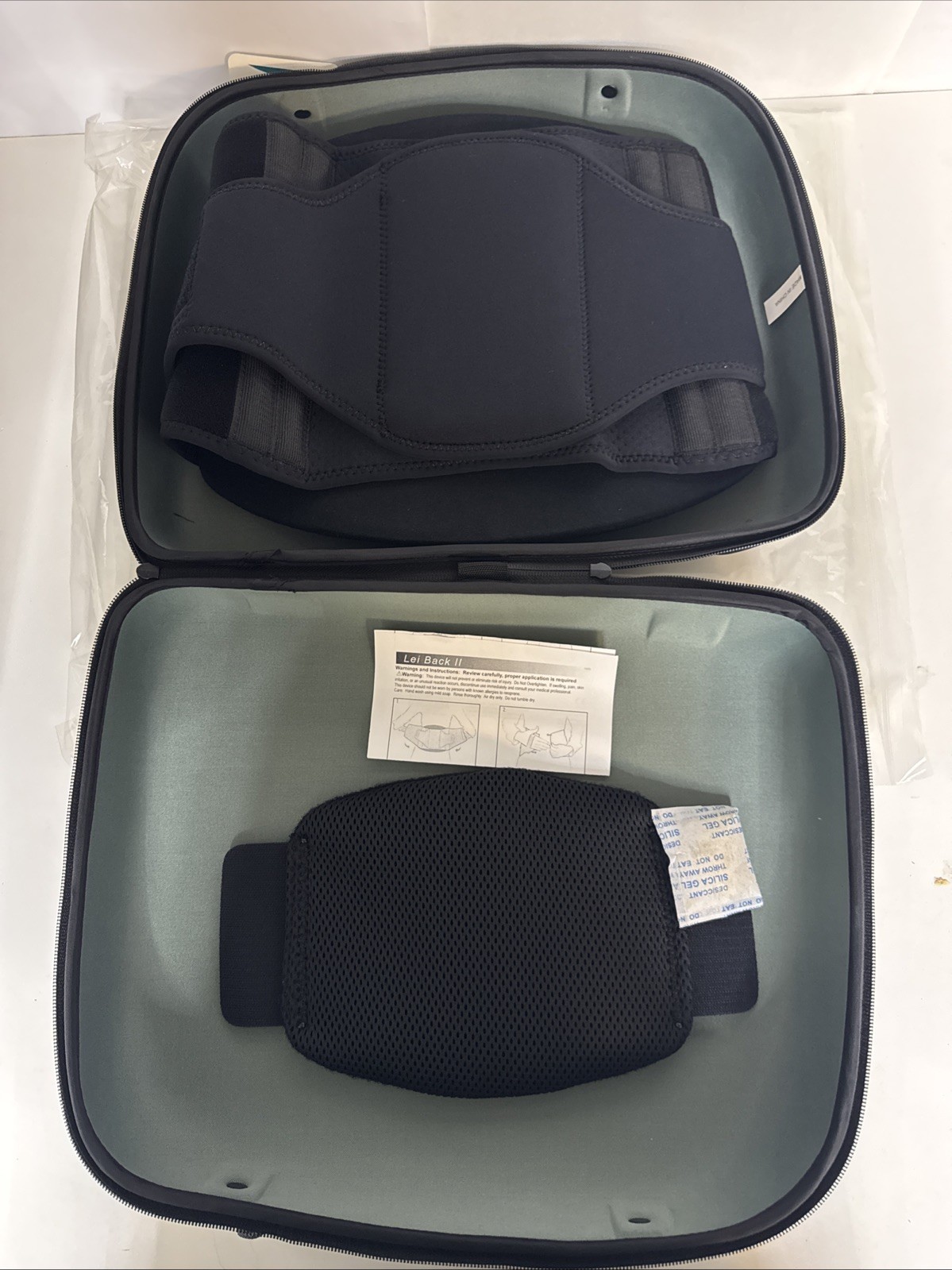 Helly Weber Lei Back 2 W/ Front & Back Panels XS BLACK