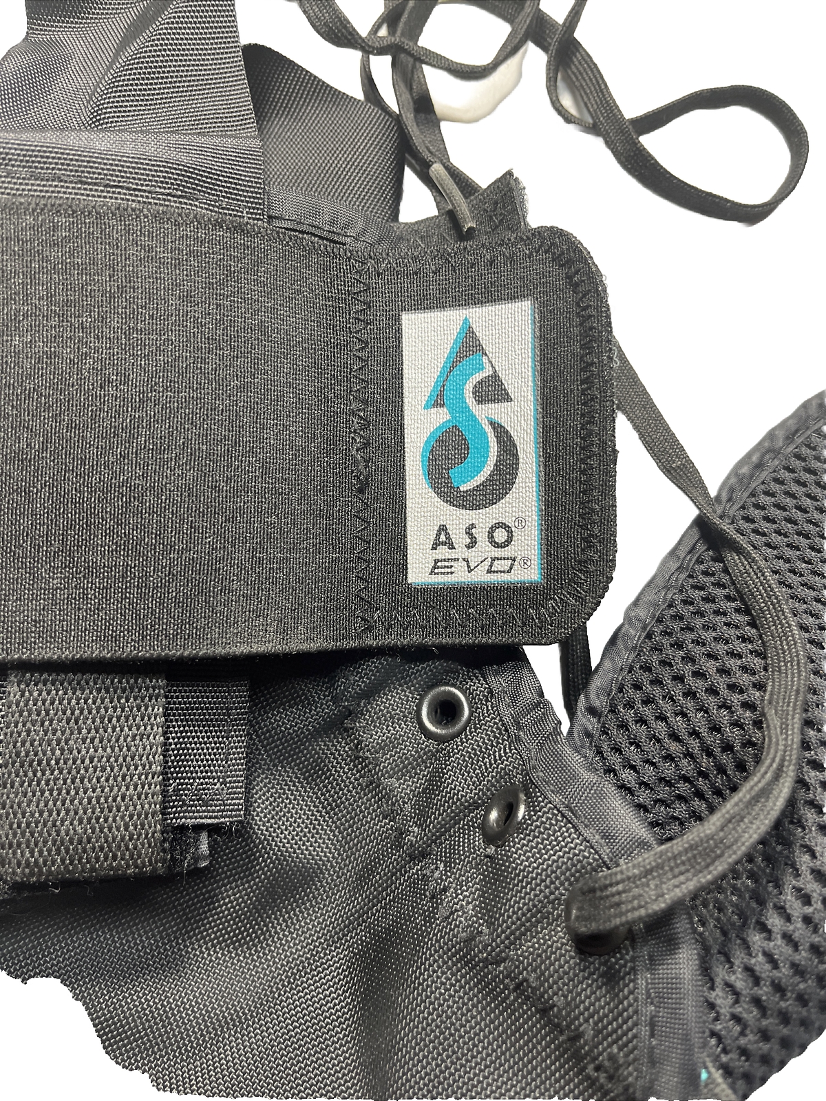 ASO EVO Ankle Stabilizer support Black Size Large Adjustable