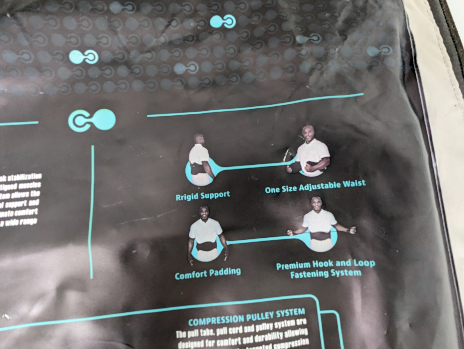 Vive Coretech Lumbar Back Brace SUP2048BLK 627 LSO Hcpcs L0627 L0642 New Sealed
