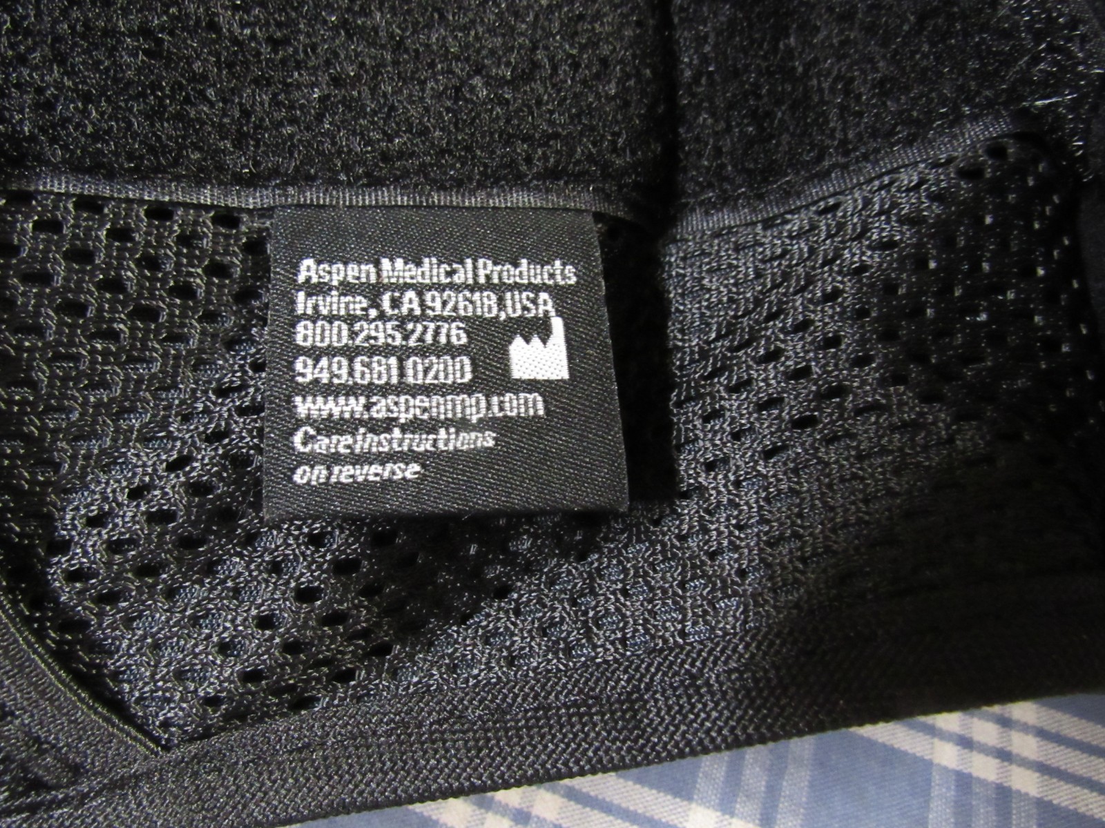 Aspen Vista Back Brace Support Adjustable (Excellent) FAST FREE SHIPPING.