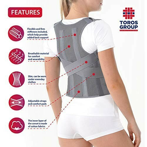 Toros-Group Posture Corrector Brace XXL Type 656A NEW