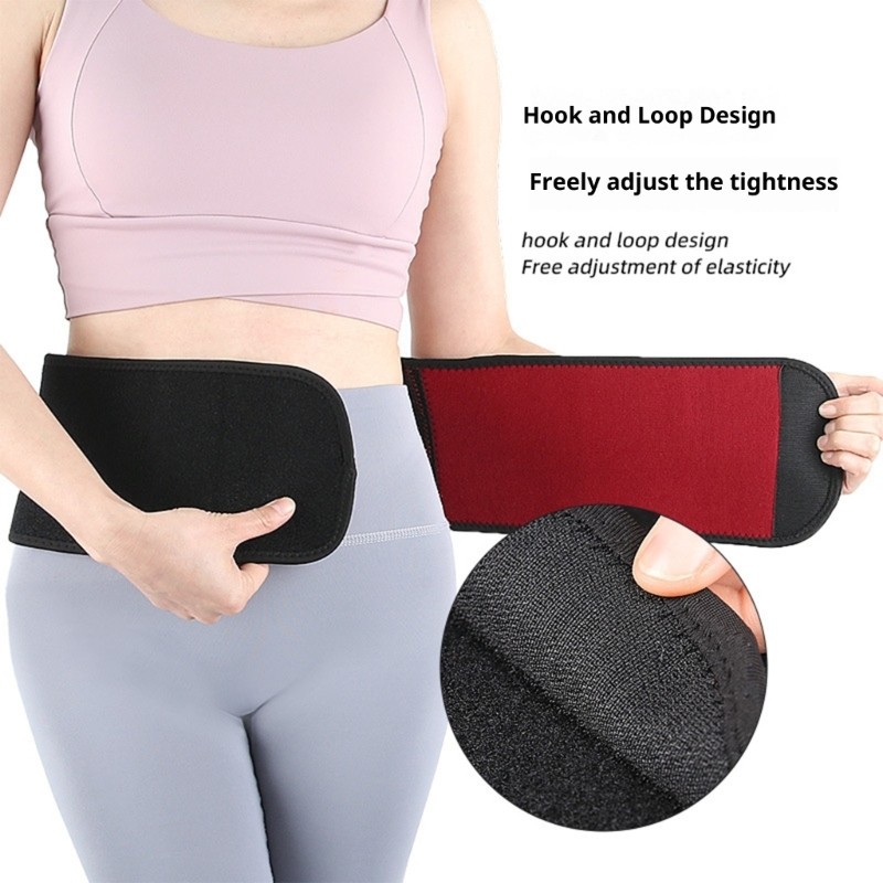 Ergonomic Waist Support Belt Adjustable Lumbar Back Brace for Workout Exercise