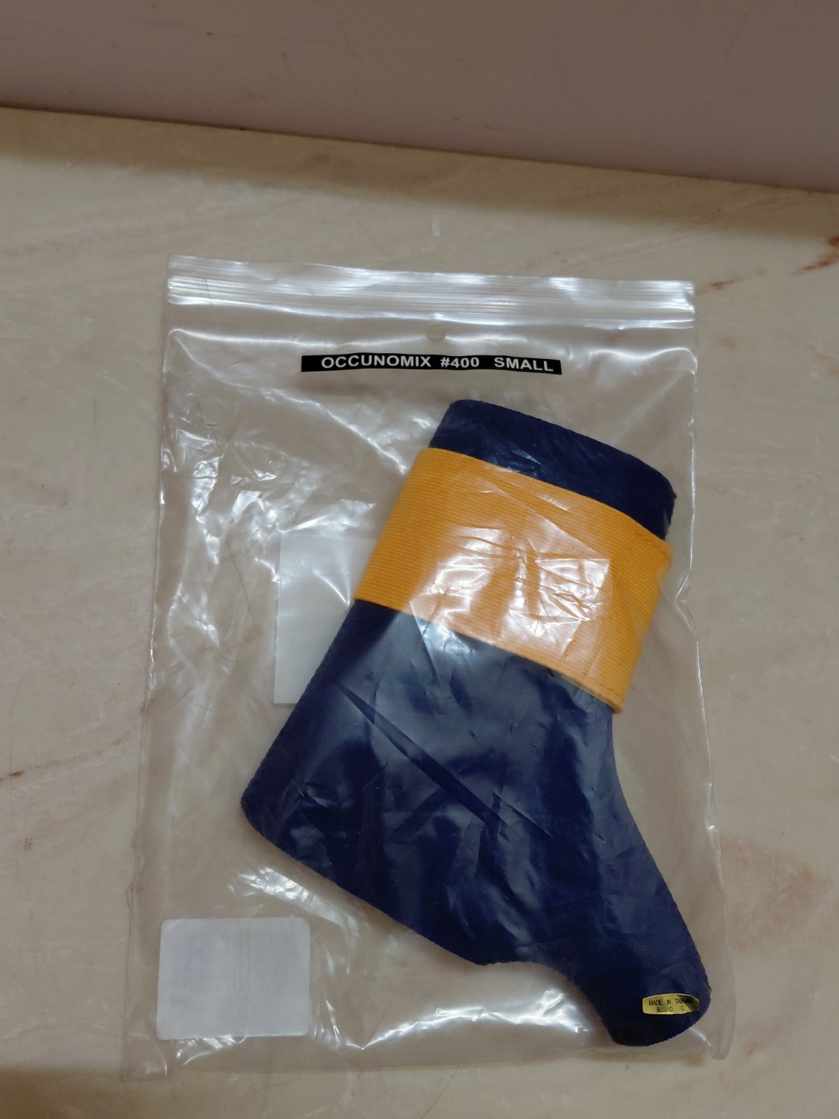 OccuNomix #400 Thumb Wrist Wrap Brace Small Navy Carpal Tunnel Support Glove