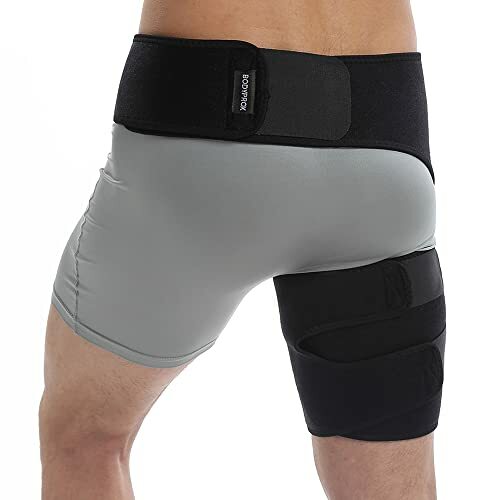 Faja Compresa Ajustable Para Nervio Ciatico Ortesis De Cadera Soporte De ingle