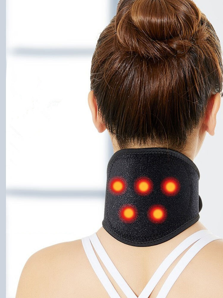 Self-heating Magnetic Neck Brace Support Collar Pain Relief Heat Pad Tourmaline