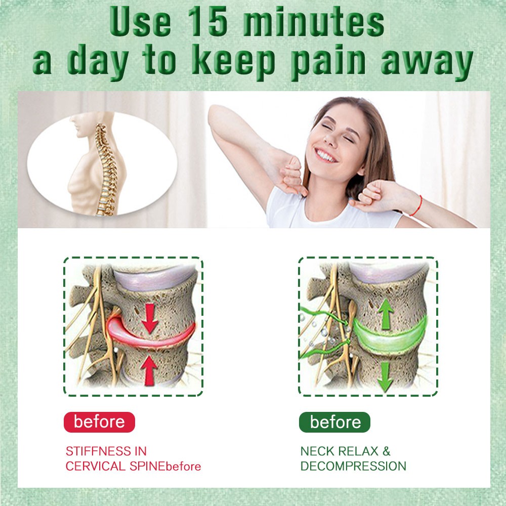 Over Door Neck Traction Device Cervical Pain Relief Stretcher Brace Support