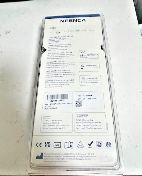 NEENCA Professional Knee Brace Knee Pain Hinged Knee Support Medium HX035/042