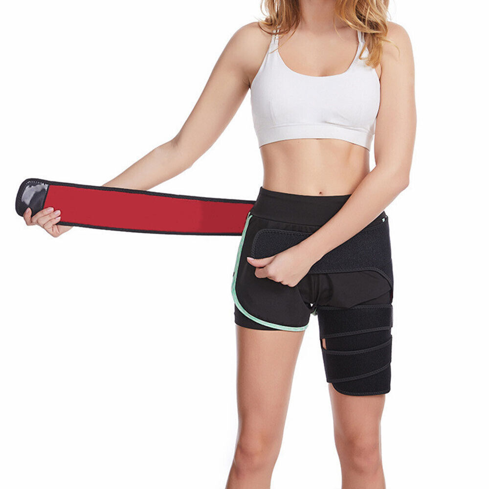 Hip Brace Compression Groin Support Wrap for Sciatica Pain Relief Thigh Recovery