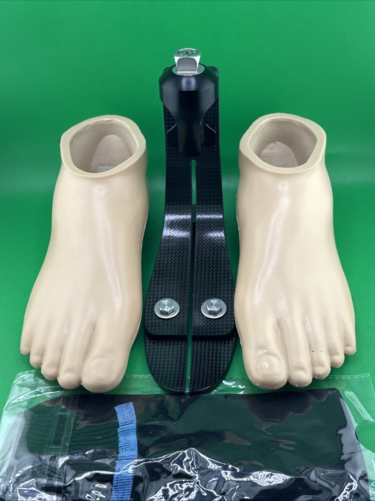 prosthetic carbon foot. choose size, category, and left or right shell. NEW