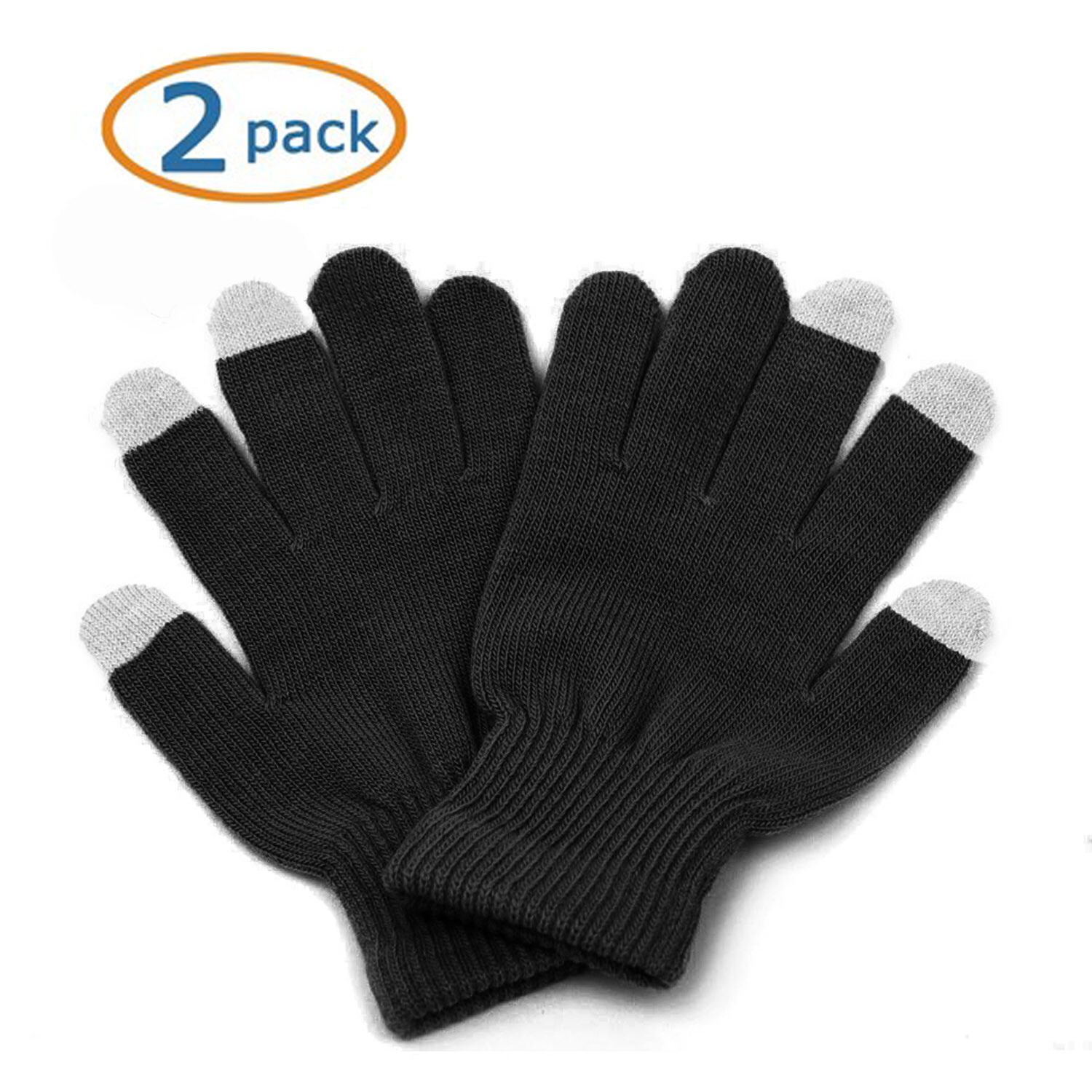 2 Pairs Winter Knit Gloves Magic Gloves Driving Gloves Stylish For Men Women US