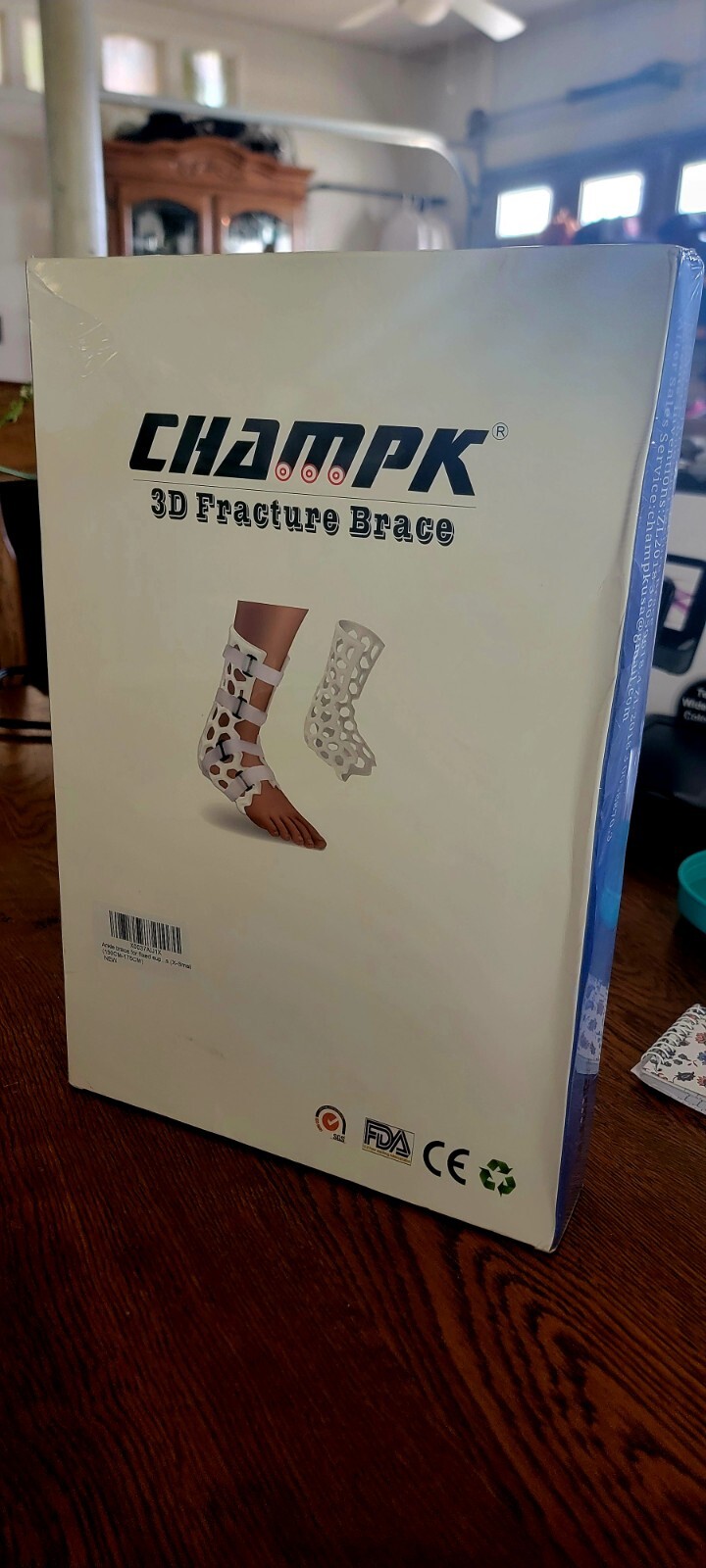Ankle stabilizer for Foot Fractures, Ankle Sprains Champk X-Small 150cm-175cm