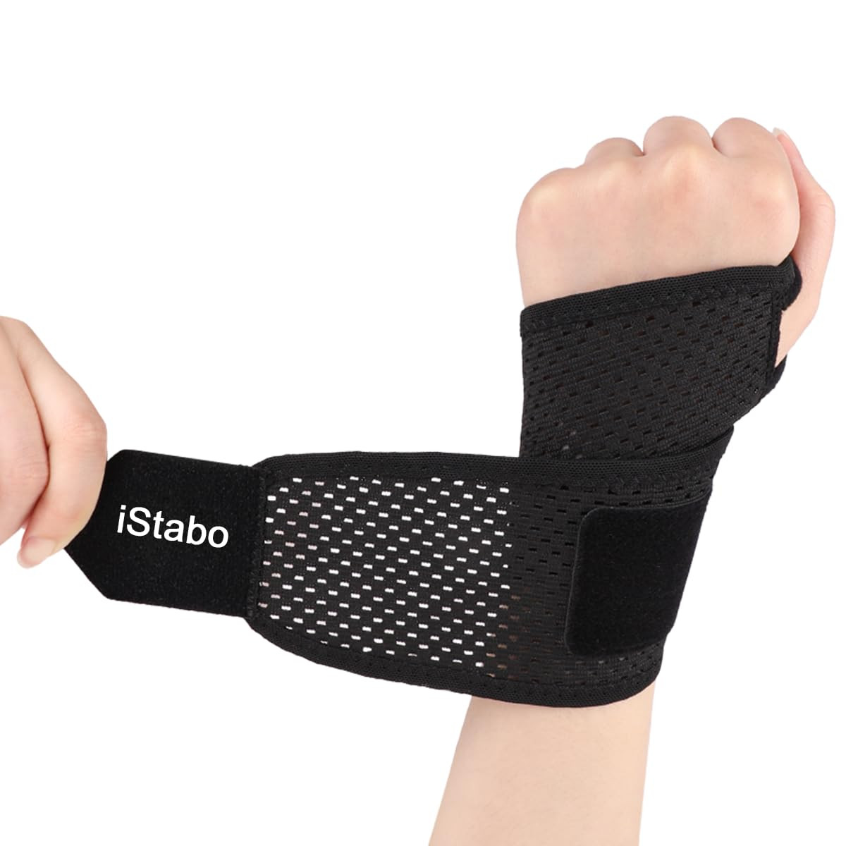 Ultra Thin Mesh Wrist Strap Brace Support for Workouts & Daily Use, Carpal Tu…