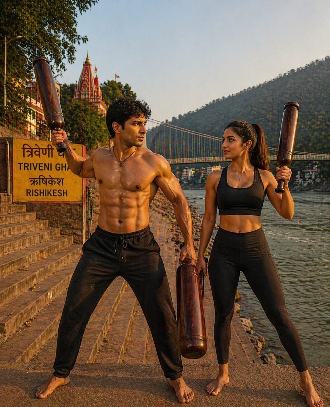 Wood Indian Meels | Perfect for Shoulder Mobility, Endurance & Functional