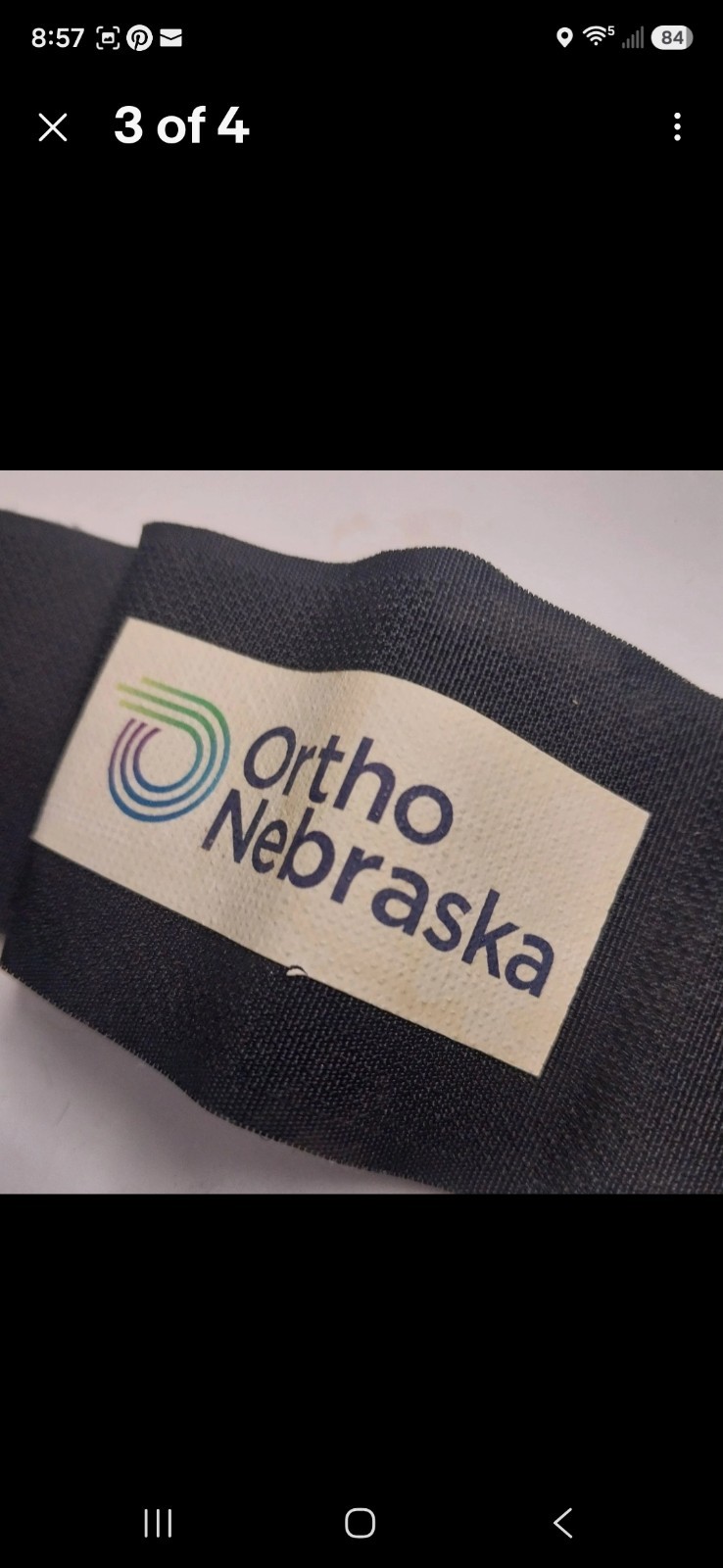 Pre-owned Knee Devise Black