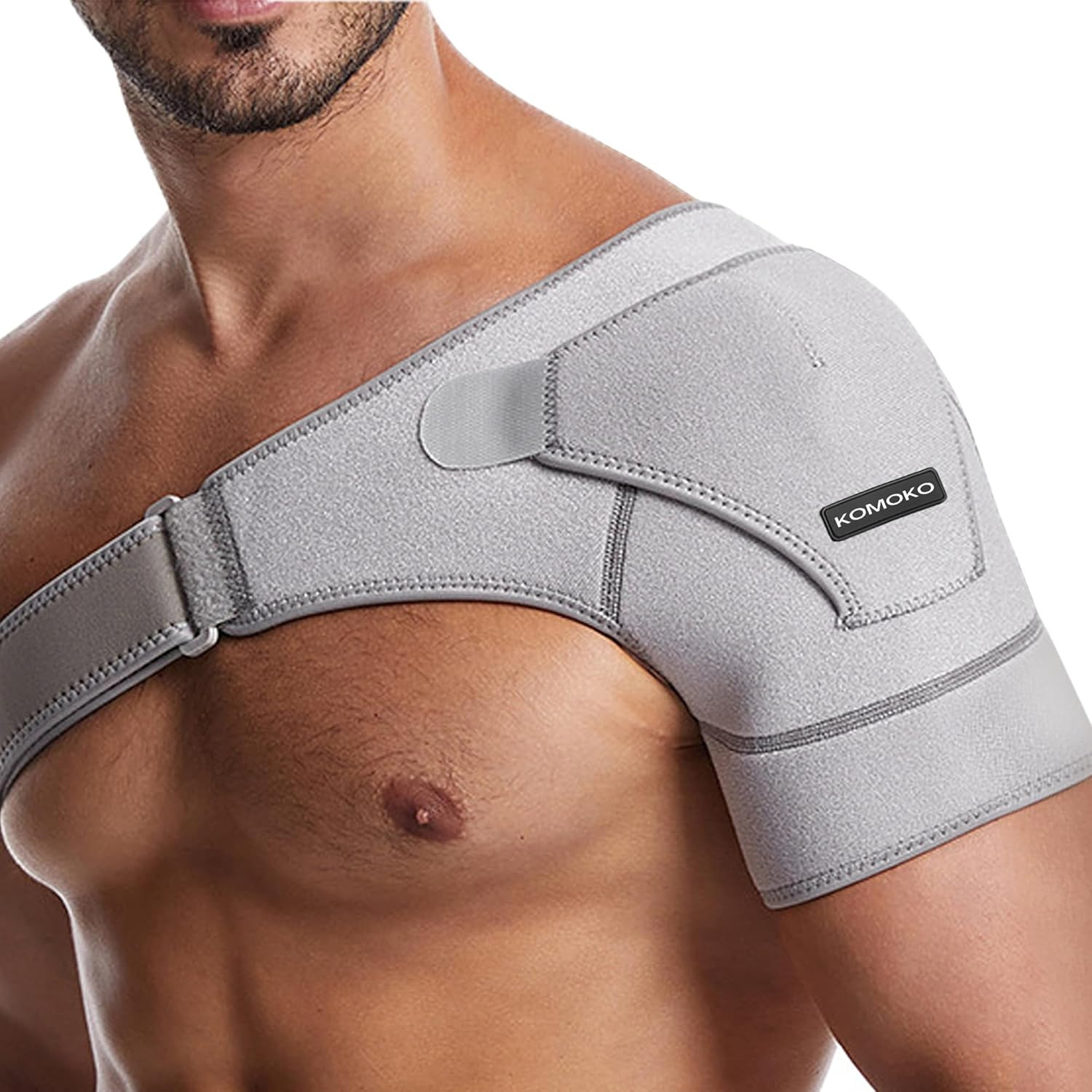 Shoulder Brace with Ice Pack – Adjustable Support for Pain Relief